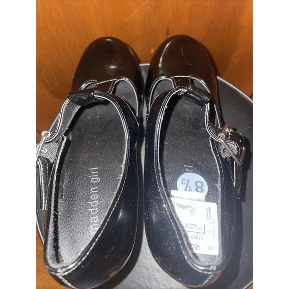 Madden Girl Roony Mary Jane Platform Pump Women's Size 8.5 Black Y2K 90's - Picture 5 of 11